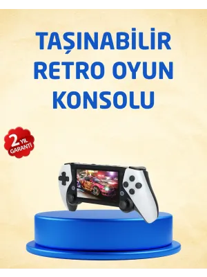 3d Ekranlı Mini Oyun Konsolu + Multimedya