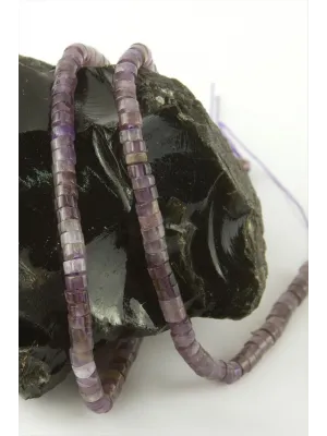 4 mm Disk Ametist Taşı