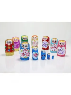 5Li Ahşap Matruşka