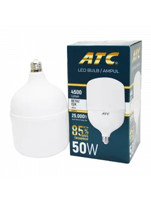 50w Torch Led Bulb Ampul Beyaz E27