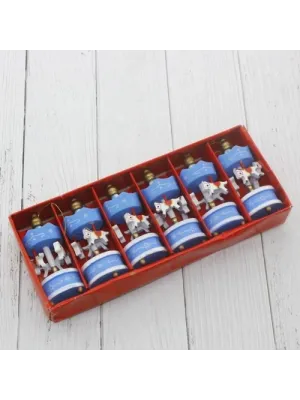 6lı Mavi Mini Atlı Karınca