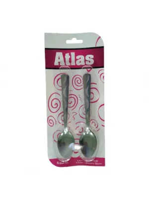 6 Parça  Metal Tatlı Kaşık