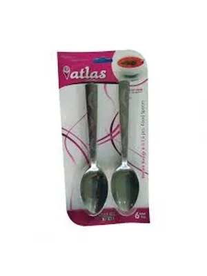 6 Parça  Metal Yemek Kaşık