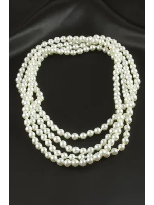 8 mm İnci Kolye 190 cm