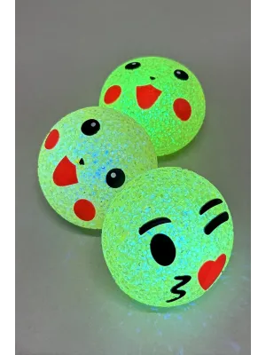 9 cm Emoji Işıklı Biblo 1 Adet
