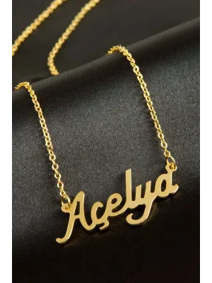 Açelya isimli kolye (Kişiye Özel)