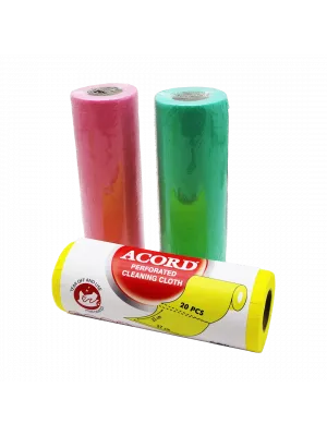 Acord Softtex-415 Rulo Perforated Sarı Bez 20 Parça