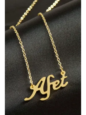 Afet isimli kolye (Kişiye Özel)