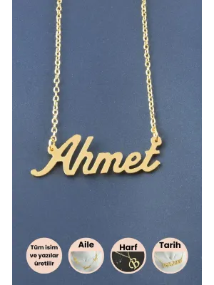Ahmet İsimli Kolye