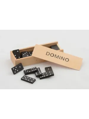 Ahşap Kutulu Domino Alk4019