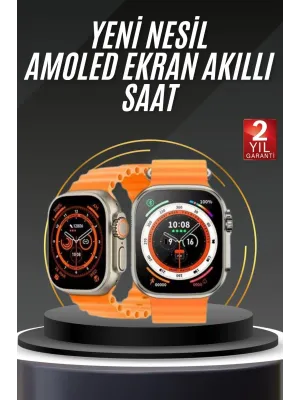 Akıllı Saat Android Ve İos Uyumlu 49 Mm Nfc Özelliği Gps Takibi