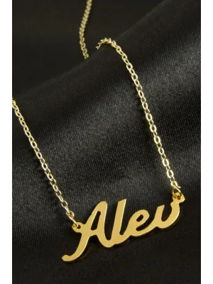 Alev isimli kolye (Kişiye Özel)
