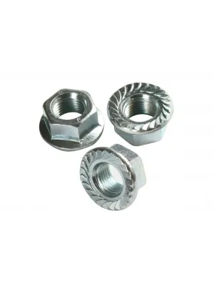 Altıköşe Flanşlı Somun M6 - 100 Adet