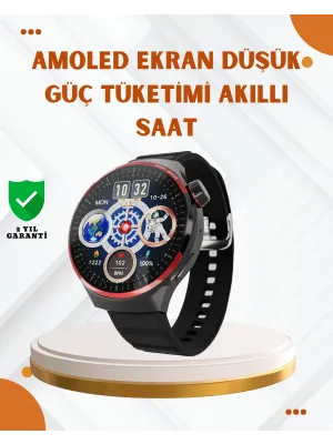 Amoled Ekranlı Akıllı Saat Bluetooth Arama Ve Nfc Destekli