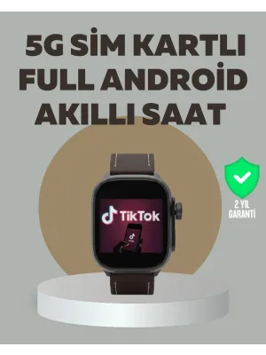 Android Akıllı Saat 5g Destekli Uygulama İndirme