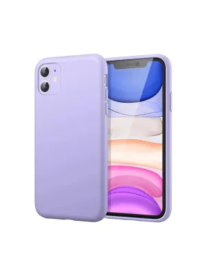 Apple İphone 11 Kılıf First Silikon - Lila
