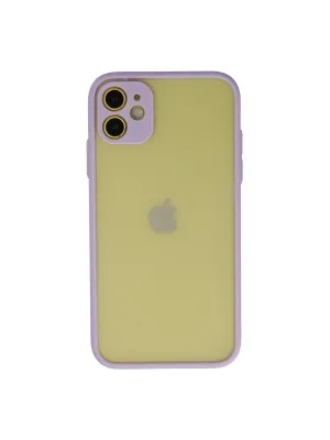 Apple İphone 11 Kılıf Montreal Silikon Kapak - Mor