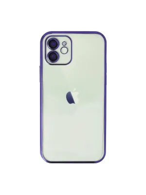 Apple İphone 11 Kılıf Razer Lensli Silikon - Mor