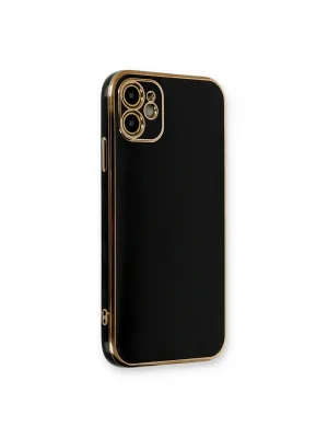 Apple İphone 11 Kılıf Volet Silikon - Siyah