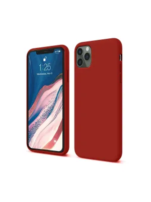 Apple İphone 11 Pro Kılıf First Silikon - Bordo