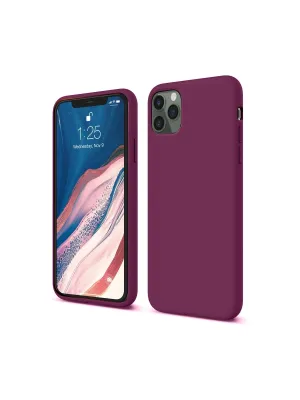 Apple İphone 11 Pro Kılıf First Silikon - Mürdüm