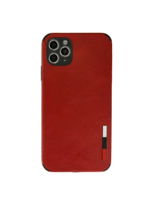 Apple İphone 11 Pro Kılıf Loop Deri Silikon - Kırmızı