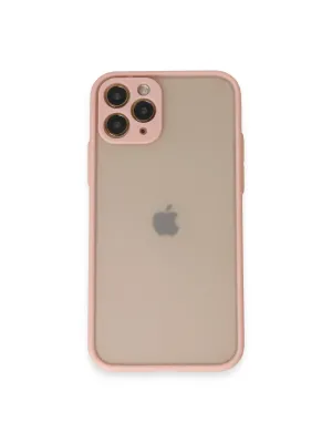 Apple İphone 11 Pro Kılıf Montreal Silikon Kapak - Pembe