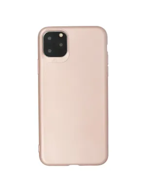 Apple İphone 11 Pro Max Kılıf First Silikon - Rose Gold