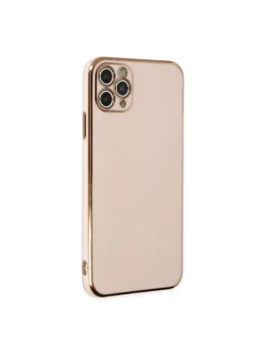 Apple İphone 11 Pro Max Kılıf Volet Silikon - Pembe