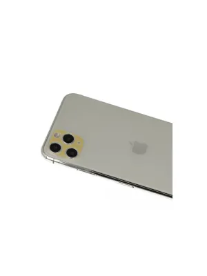 Apple İphone 11 Pro Max Rainbow Kamera Lens Koruma Cam - Gold
