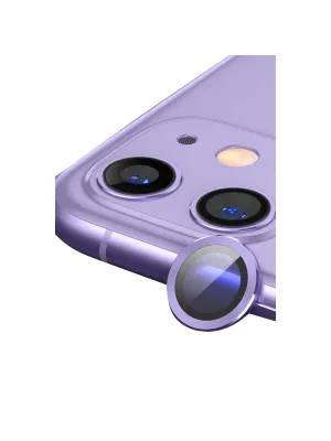 Apple İphone 11 Raze Metal Kamera Lens - Mor