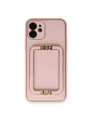 Apple İphone 12 Kılıf Coco Elit Kapak - Pembe