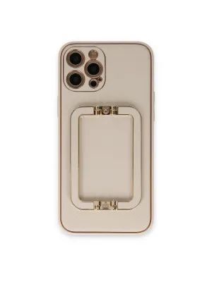 Apple İphone 12 Pro Kılıf Coco Elit Kapak - Gold