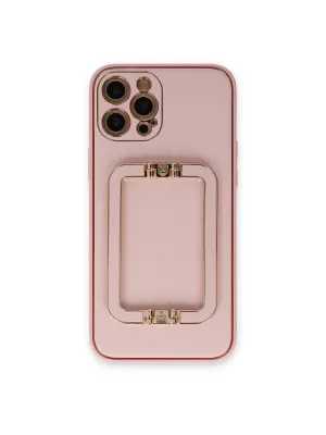 Apple İphone 12 Pro Kılıf Coco Elit Kapak - Pembe