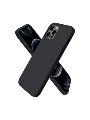 Apple İphone 12 Pro Kılıf First Silikon - Siyah