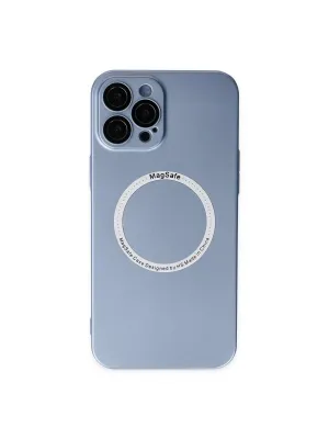 Apple İphone 12 Pro Kılıf Jack Magneticsafe Lens Silikon - Sierra Blue