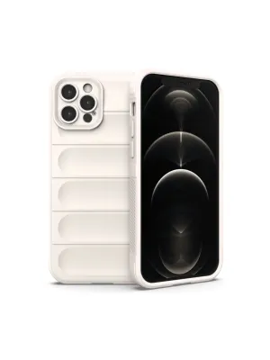 Apple İphone 12 Pro Kılıf Optimum Silikon - Krem