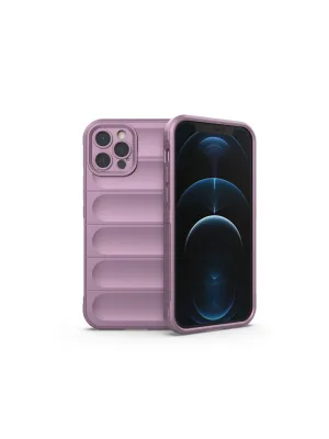 Apple İphone 12 Pro Kılıf Optimum Silikon - Mor