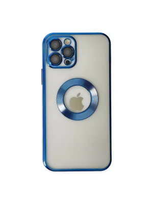 Apple İphone 12 Pro Kılıf Slot Silikon - Mavi