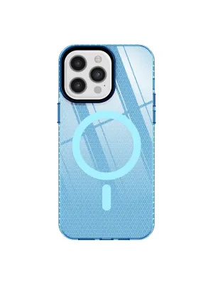 Apple İphone 12 Pro Max Kılıf Beta Magneticsafe Silikon - Mavi