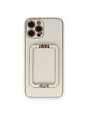 Apple İphone 12 Pro Max Kılıf Coco Elit Kapak - Beyaz