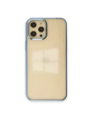 Apple İphone 12 Pro Max Kılıf Element Silikon - Mavi