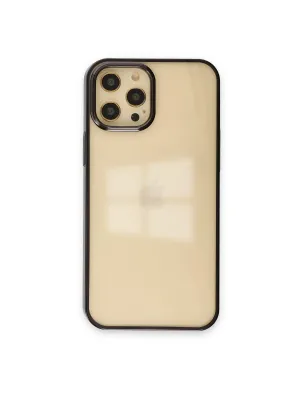 Apple İphone 12 Pro Max Kılıf Element Silikon - Siyah