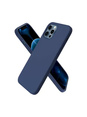 Apple İphone 12 Pro Max Kılıf First Silikon - Lacivert