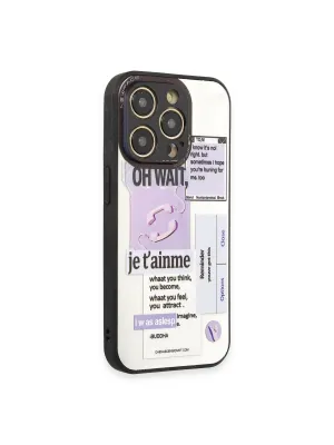 Apple İphone 12 Pro Max Kılıf Mirror Desenli Kapak - Mirror - 4