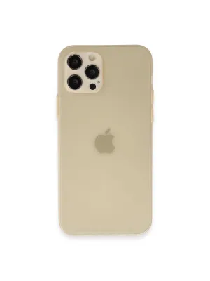 Apple İphone 12 Pro Max Kılıf Puma Silikon - Gold