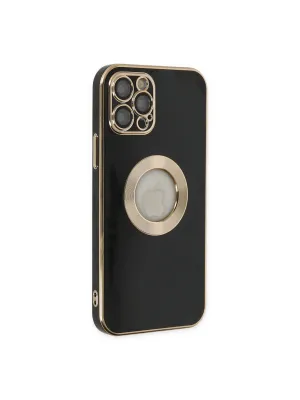 Apple İphone 12 Pro Max Kılıf Store Silikon - Siyah
