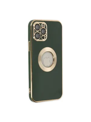 Apple İphone 12 Pro Max Kılıf Store Silikon - Yeşil