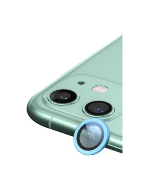 Apple İphone 12 Raze Metal Kamera Lens - Mavi
