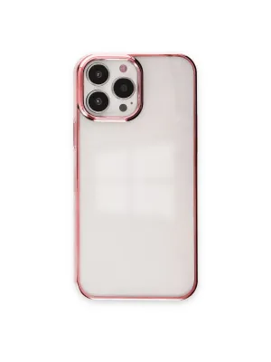 Apple İphone 13 Pro Kılıf Element Silikon - Pembe